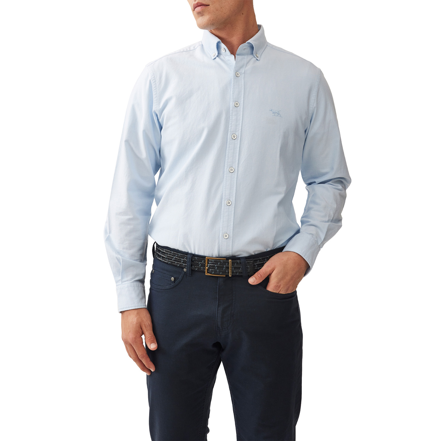 Rodd & Gunn Gunn Oxford Ls Sports Fit Shirt